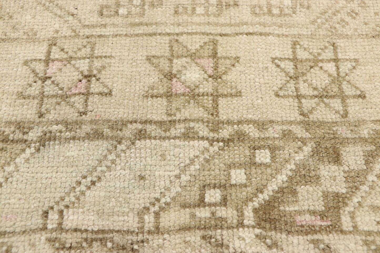 3 x 12 Vintage Oushak Runner 52547