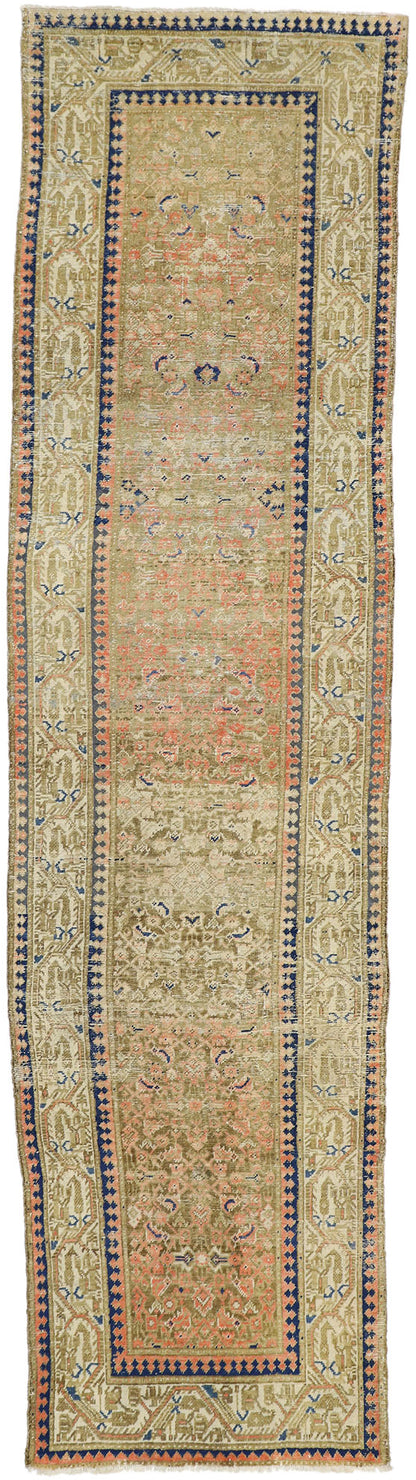 4 x 13 Vintage Turkish Sivas Runner 52548