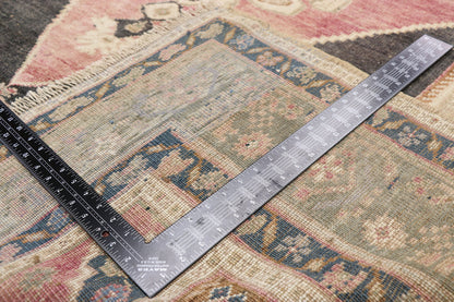 6 x 8 Vintage Turkish Oushak Rug 52549