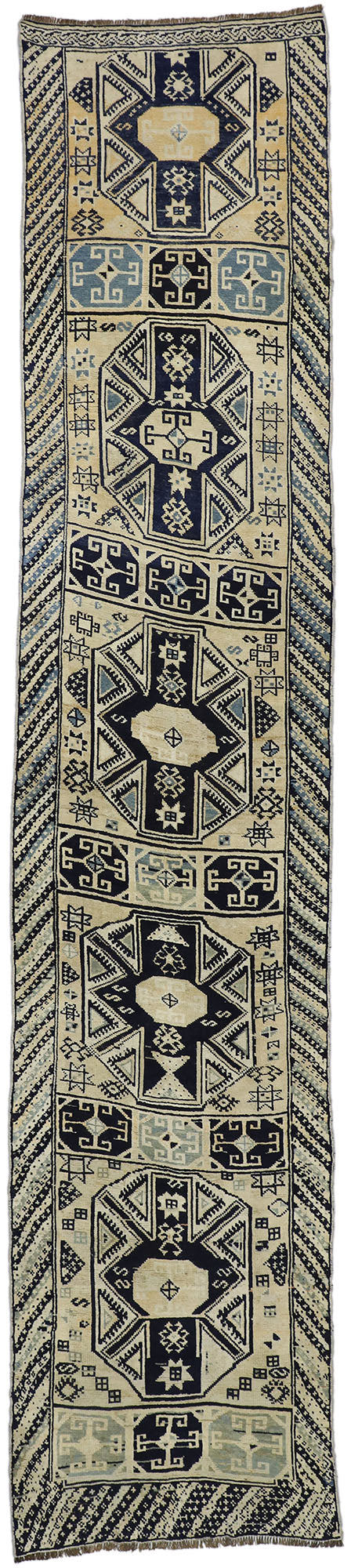 3 x 13 Vintage Oushak Runner 52550