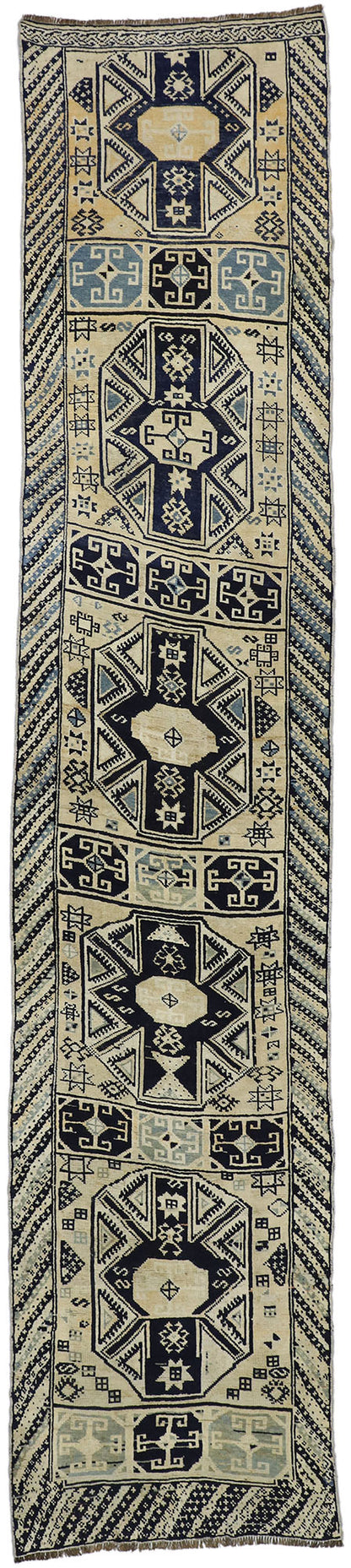3 x 13 Vintage Oushak Runner 52550