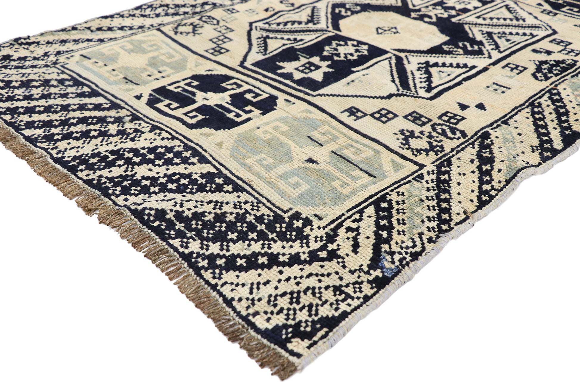 3 x 13 Vintage Oushak Runner 52550