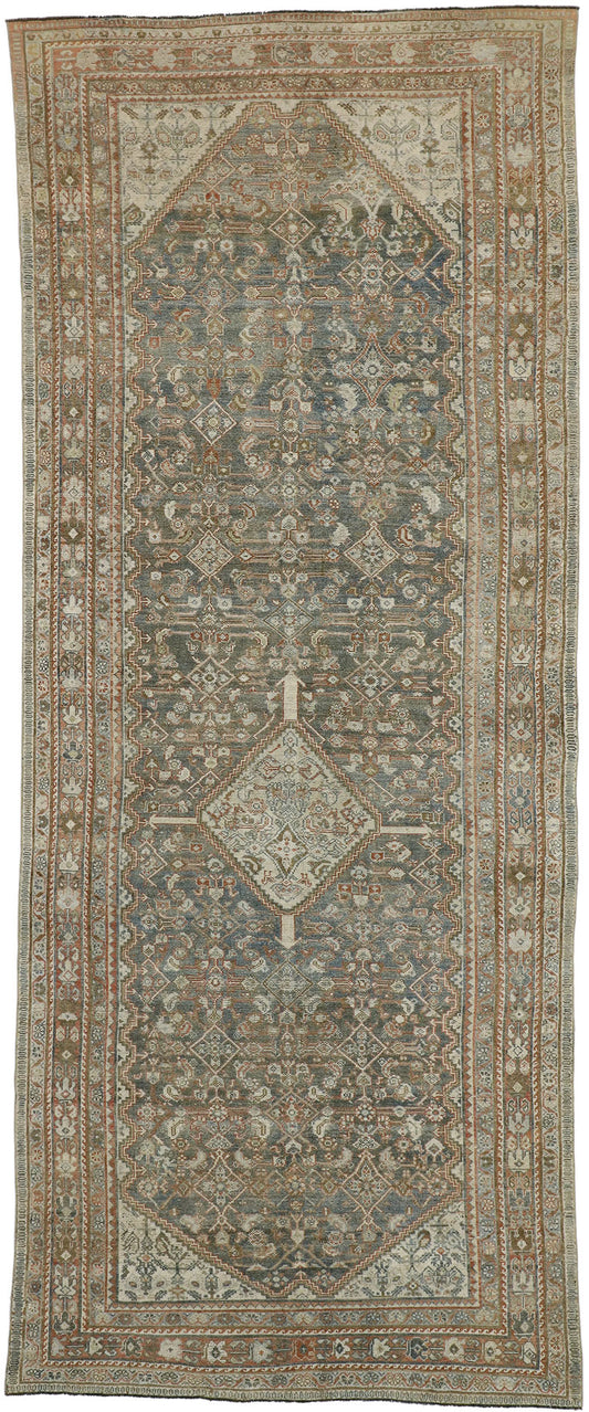 6 x 14 Antique Persian Malayer Rug 52551