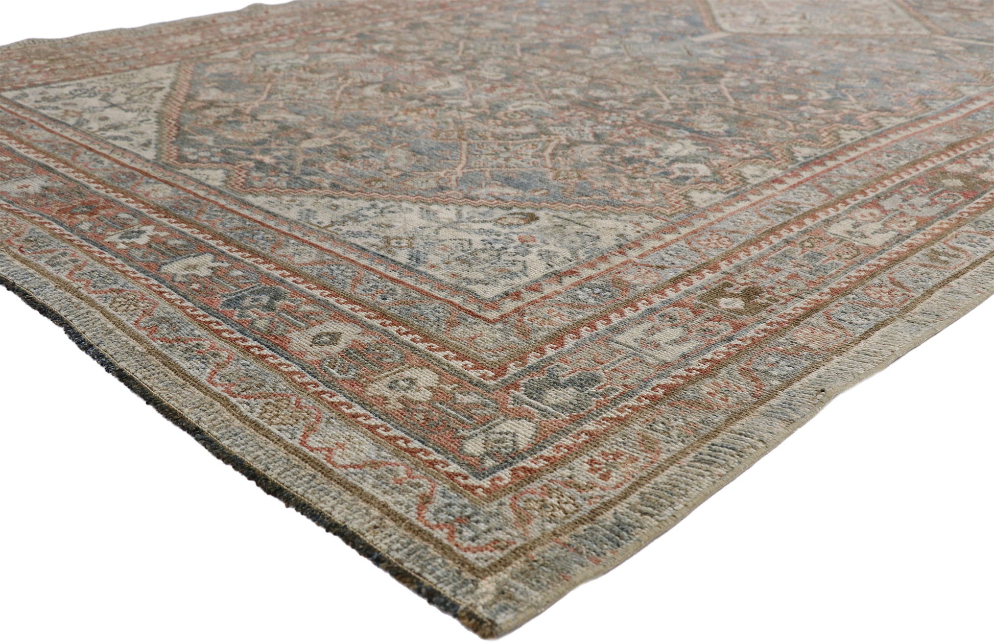 6 x 14 Antique Persian Malayer Rug 52551