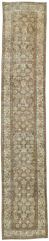 3 x 13 Antique Persian Malayer Runner 52553