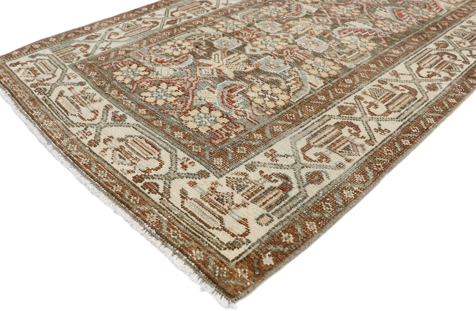 3 x 13 Antique Persian Malayer Runner 52553