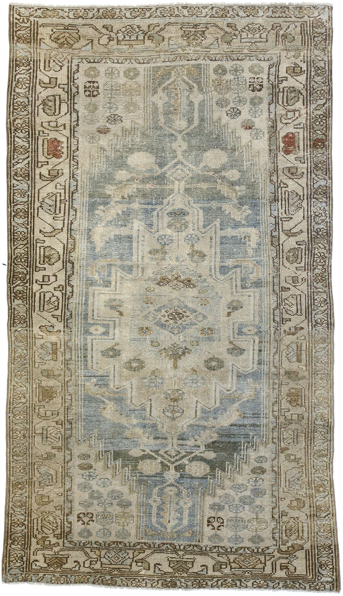 4 x 6 Antique Persian Malayer Rug 52554