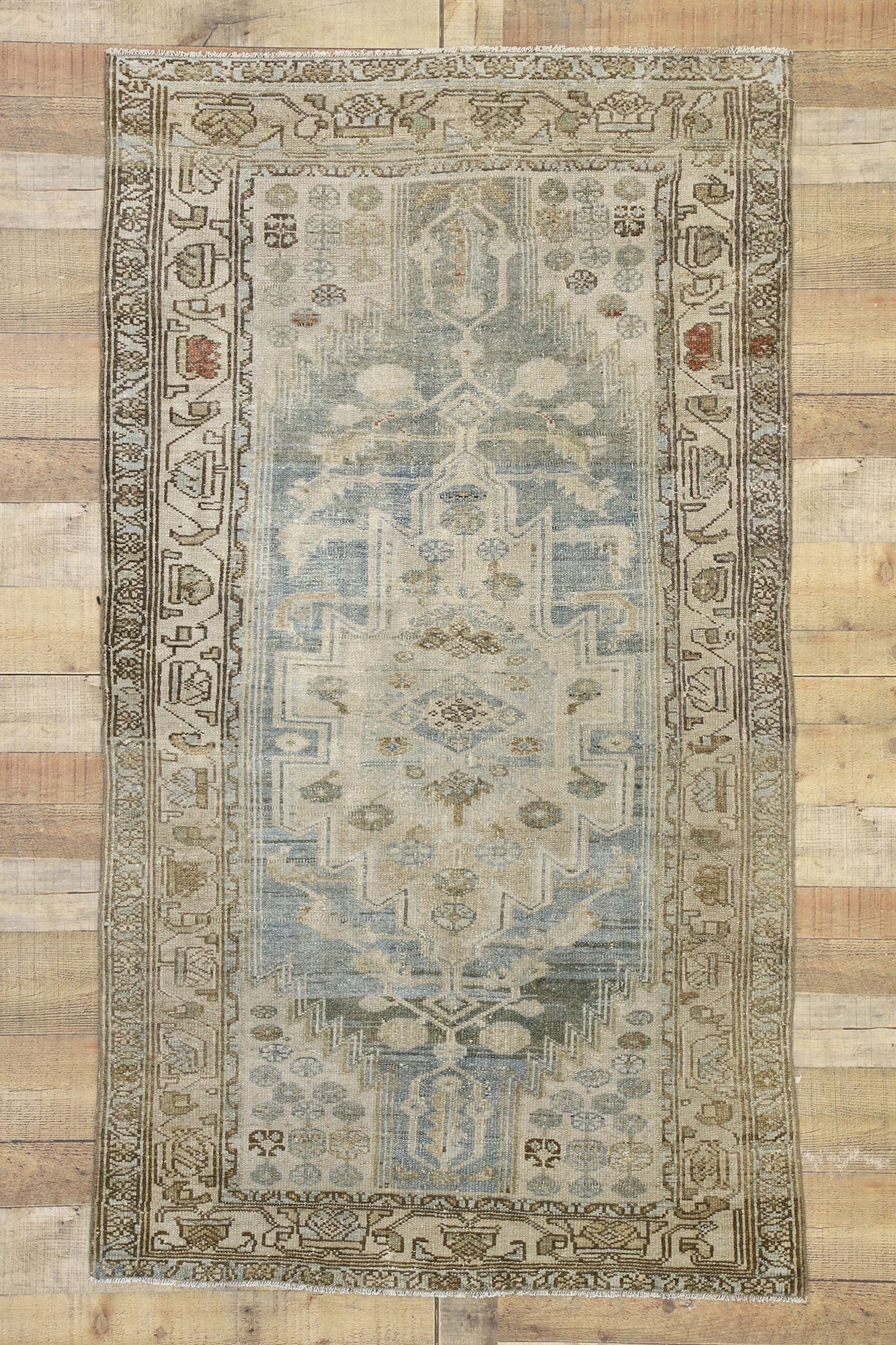 4 x 6 Antique Persian Malayer Rug 52554