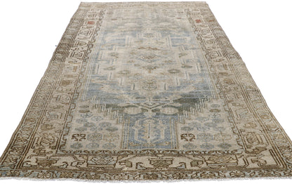 4 x 6 Antique Persian Malayer Rug 52554