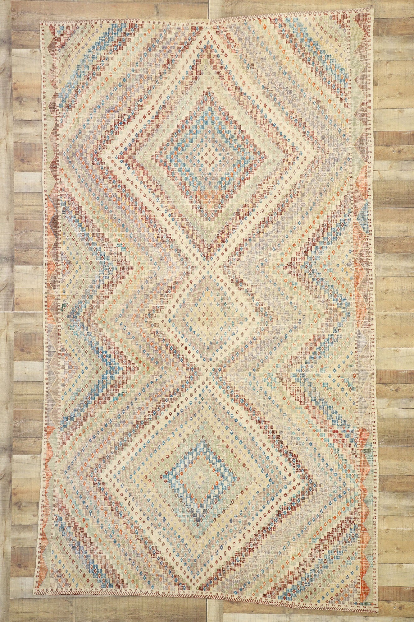 6 x 11 Vintage Kilim Rug 52556