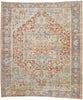 8 x 10 Antique Persian Heriz Rug 52559