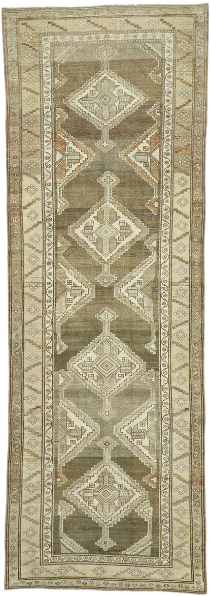 4 x 12 Antique Persian Malayer Runner 52563