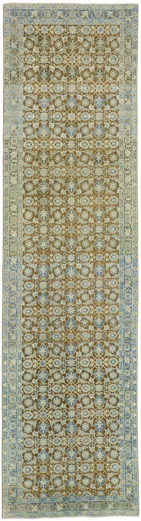 3 x 11 Antique Persian Tabriz Runner 52564