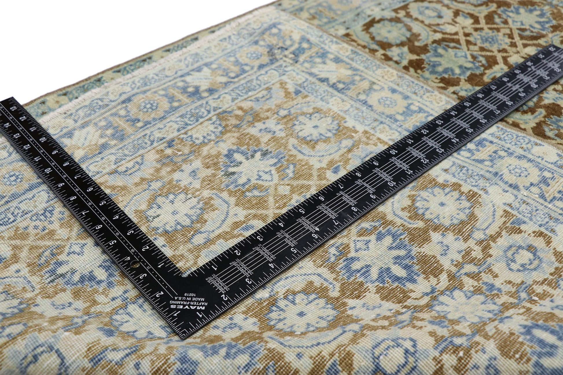 3 x 11 Antique Persian Tabriz Runner 52564