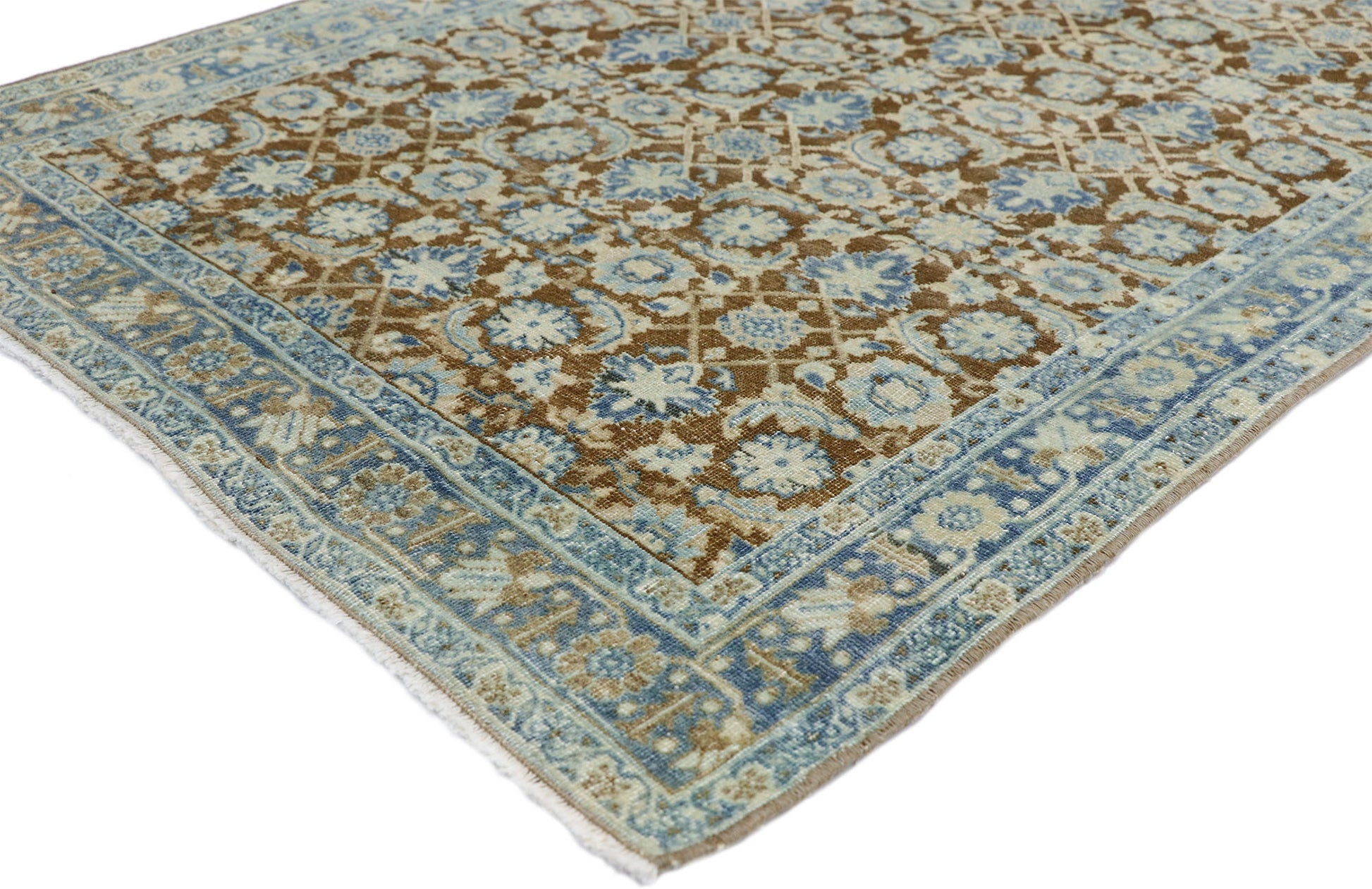 3 x 11 Antique Persian Tabriz Runner 52564