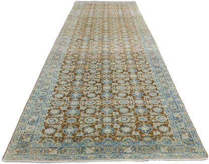3 x 11 Antique Persian Tabriz Runner 52564