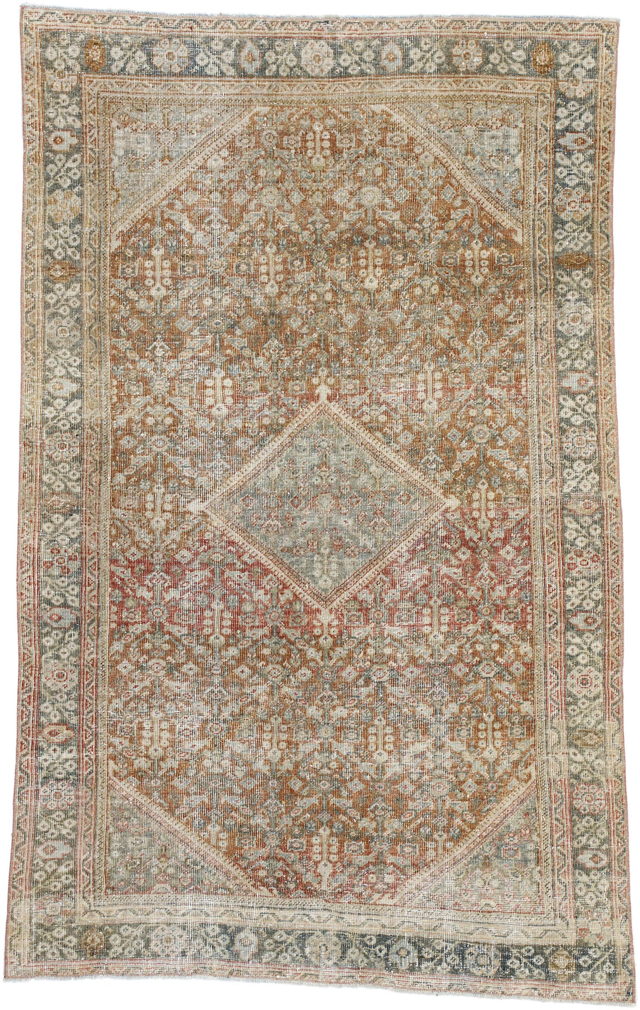 4 x 7 Antique Mahal Rug 52565
