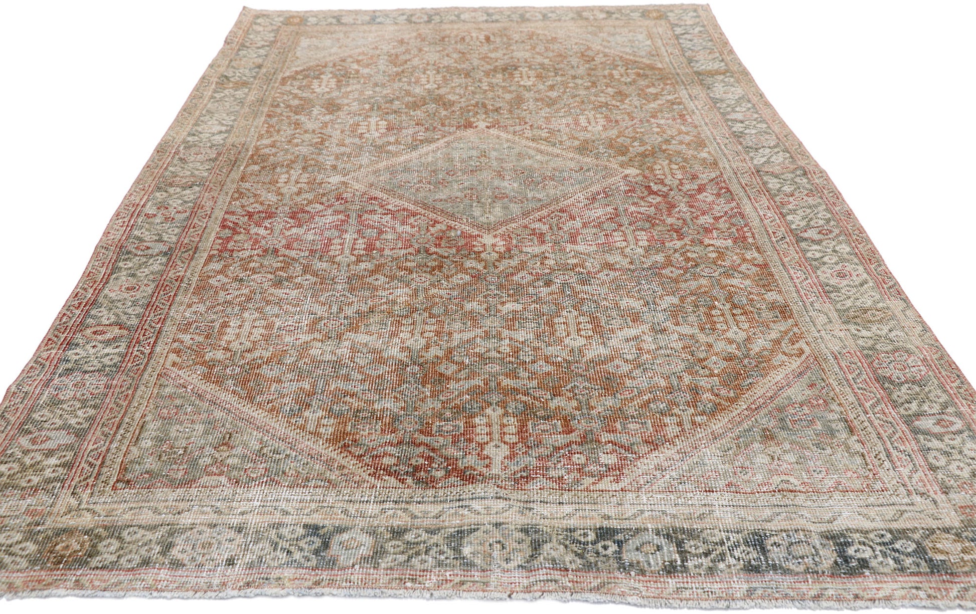 4 x 7 Antique Mahal Rug 52565