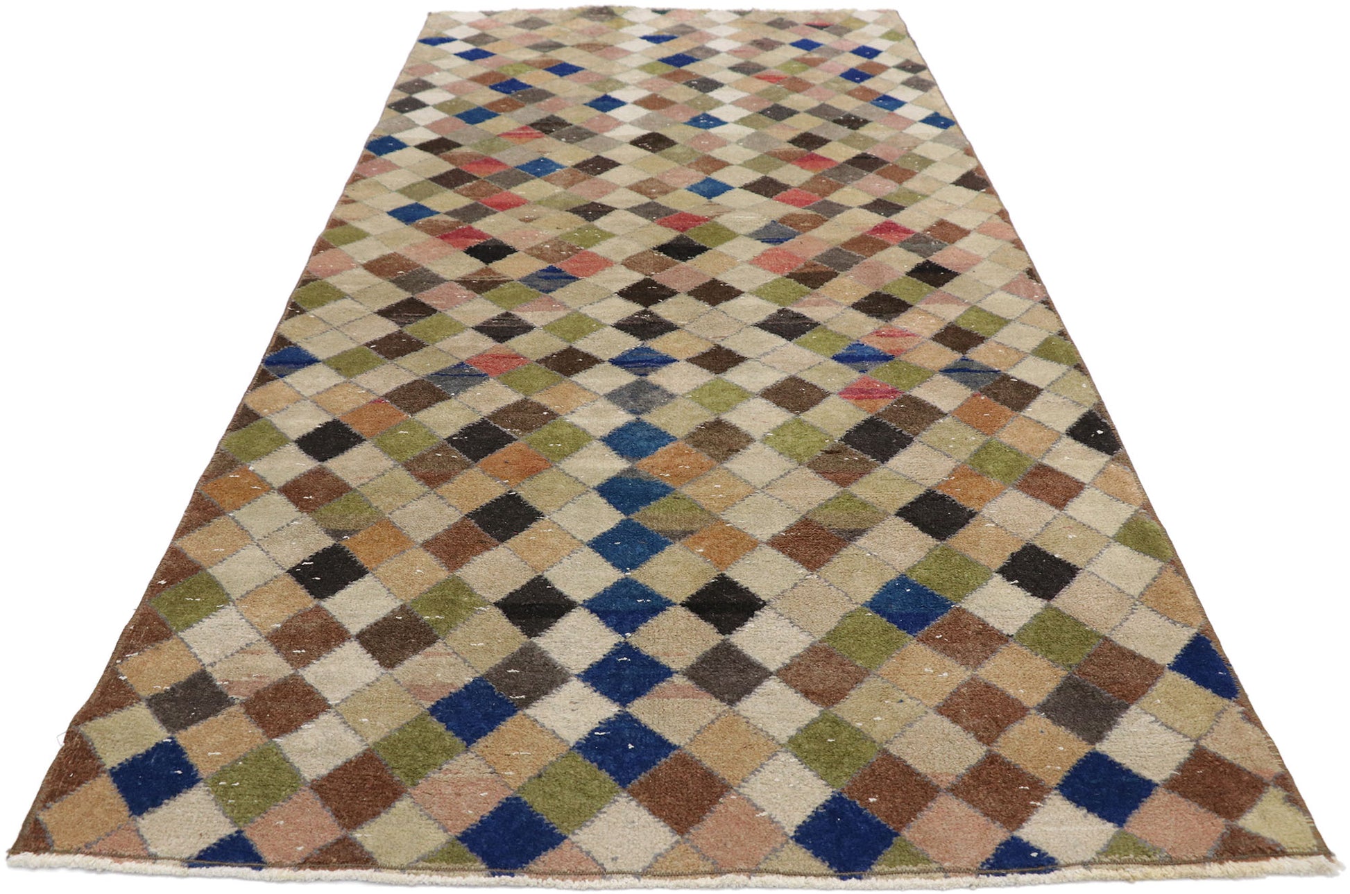 3 x 8 Vintage Turkish Sivas Runner 52569