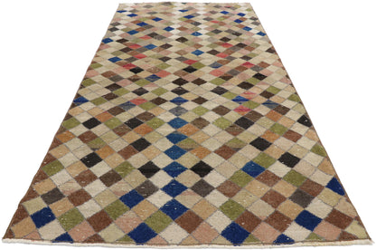 3 x 8 Vintage Turkish Sivas Runner 52569