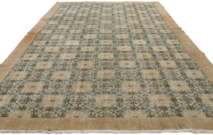 6 x 9 Zeki Muren Vintage Sivas Rug 52570