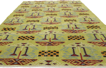 6 x 10 Zeki Muren Vintage Turkish Sivas Rug 52572