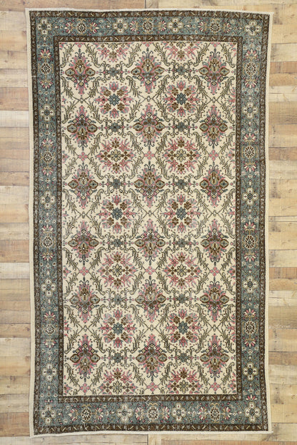 6 x 10 Zeki Muren Vintage Turkish Sivas Rug 52573