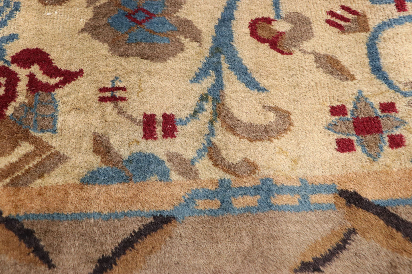 4 x 7 Zeki Muren Vintage Turkish Sivas Rug 52576