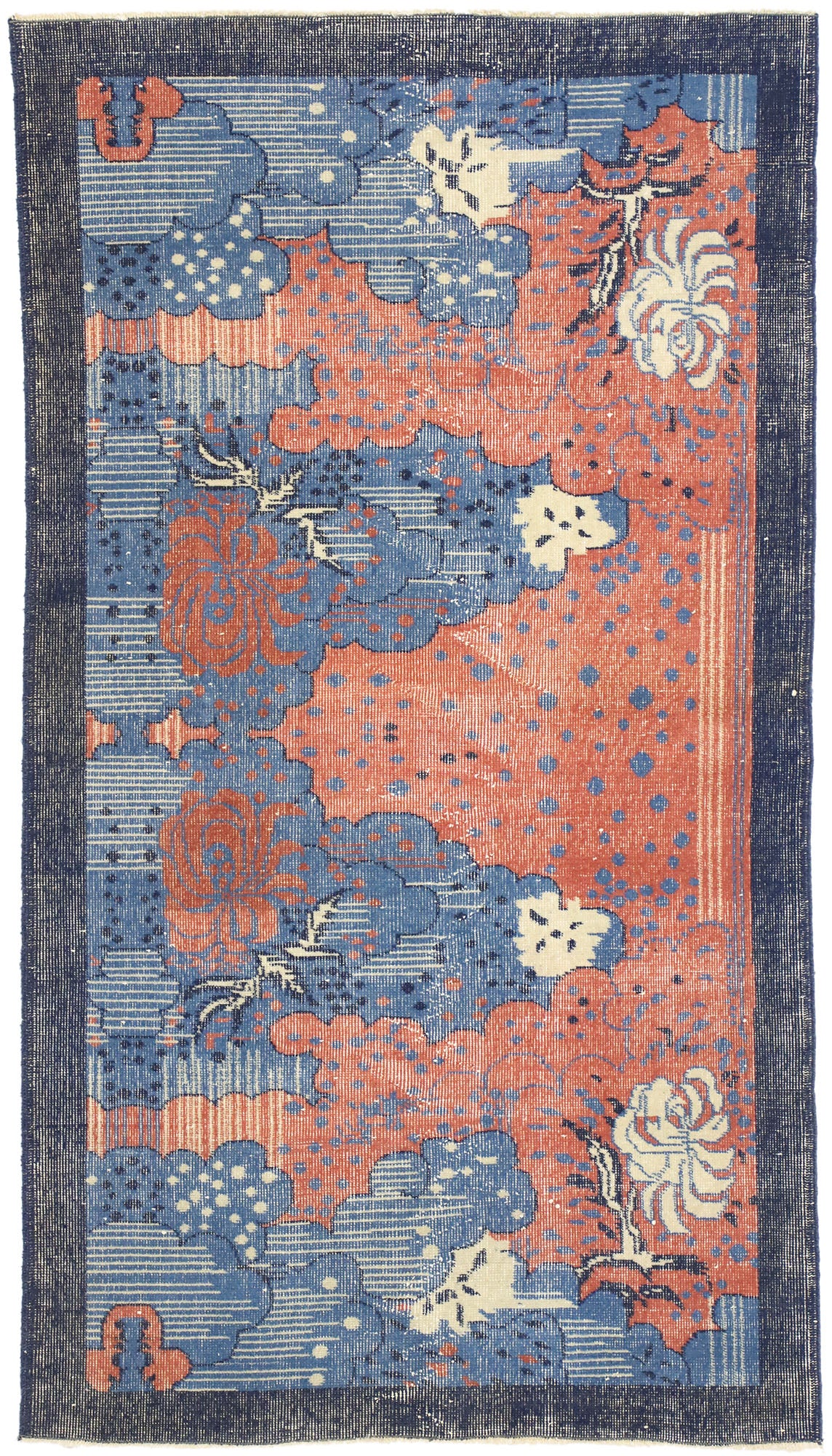 4 x 7 Zeki Muren Vintage Sivas Rug 52580