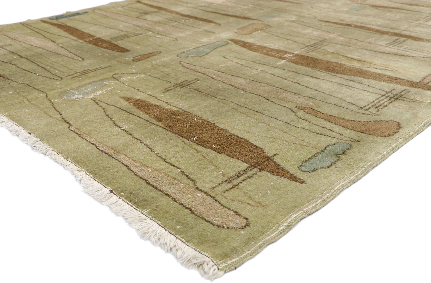 5 x 8 Zeki Muren Vintage Sivas Rug 52582
