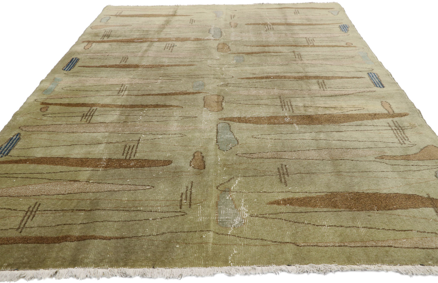 5 x 8 Zeki Muren Vintage Sivas Rug 52582