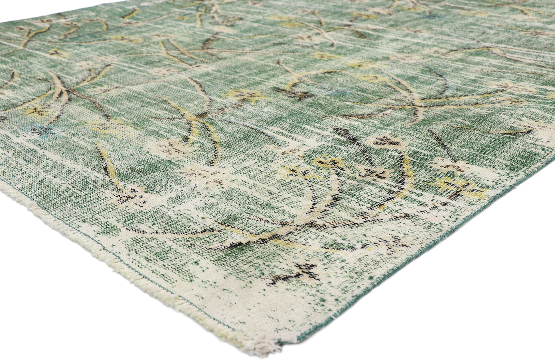 6 x 9 Zeki Muren Vintage Sivas Rug 52594