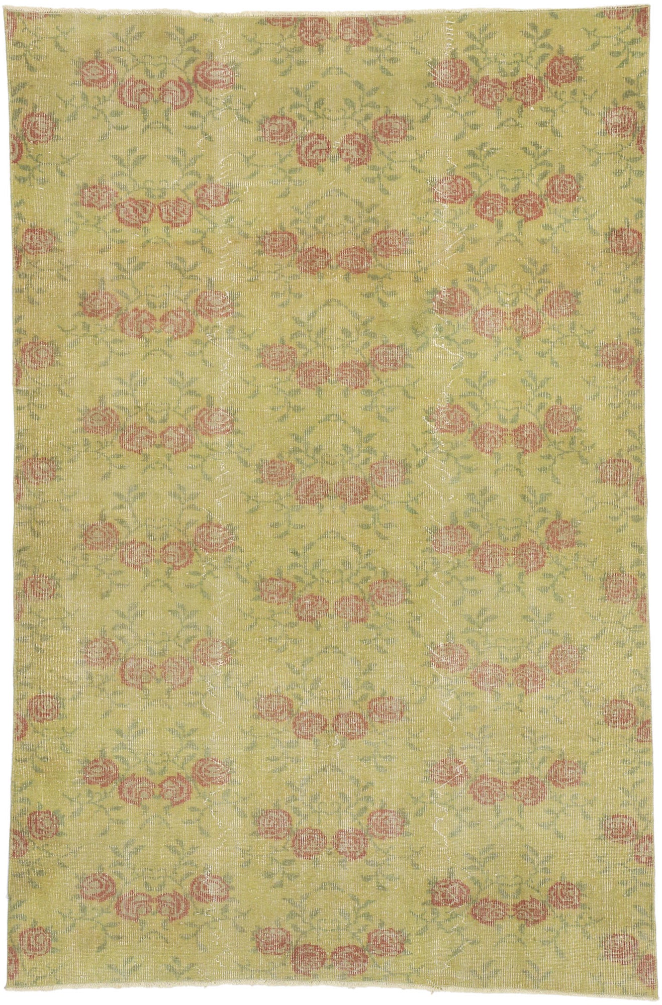 5 x 8 Zeki Muren Vintage Sivas Rug 52595