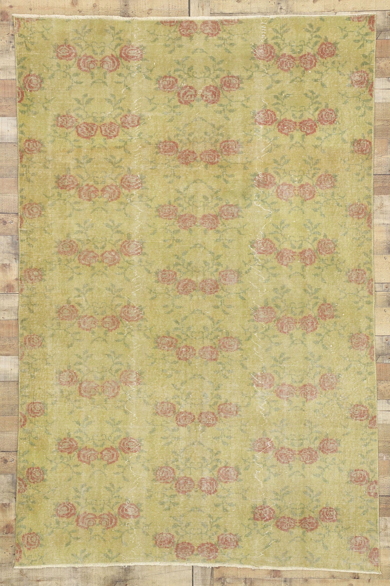 5 x 8 Zeki Muren Vintage Sivas Rug 52595