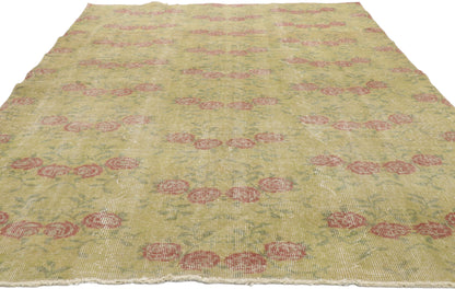5 x 8 Zeki Muren Vintage Sivas Rug 52595