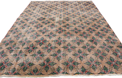 5 x 7 Zeki Muren Vintage Turkish Sivas Rug 52596