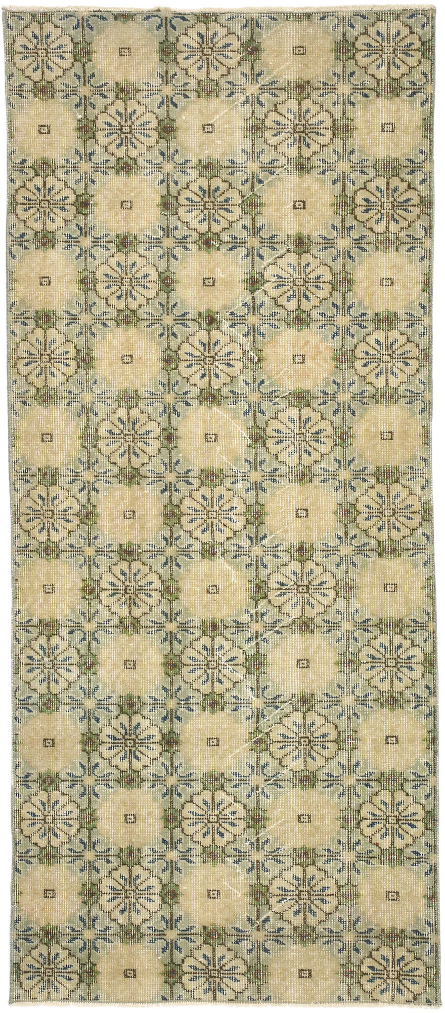 3 x 6 Zeki Muren Vintage Sivas Runner 52597