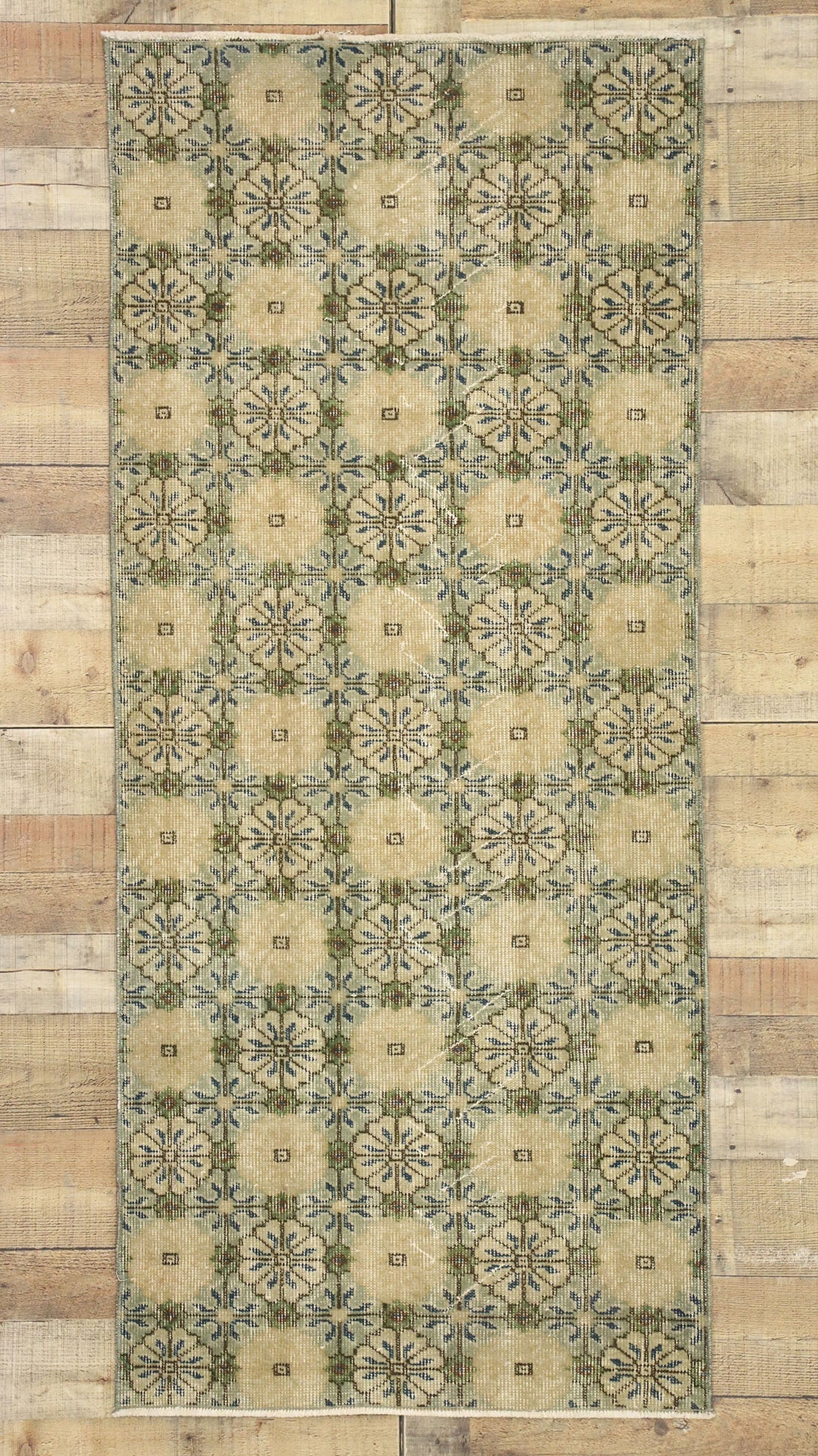 3 x 6 Zeki Muren Vintage Sivas Runner 52597
