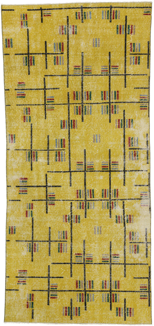 4 x 9 Zeki Muren Vintage Sivas Rug 52600