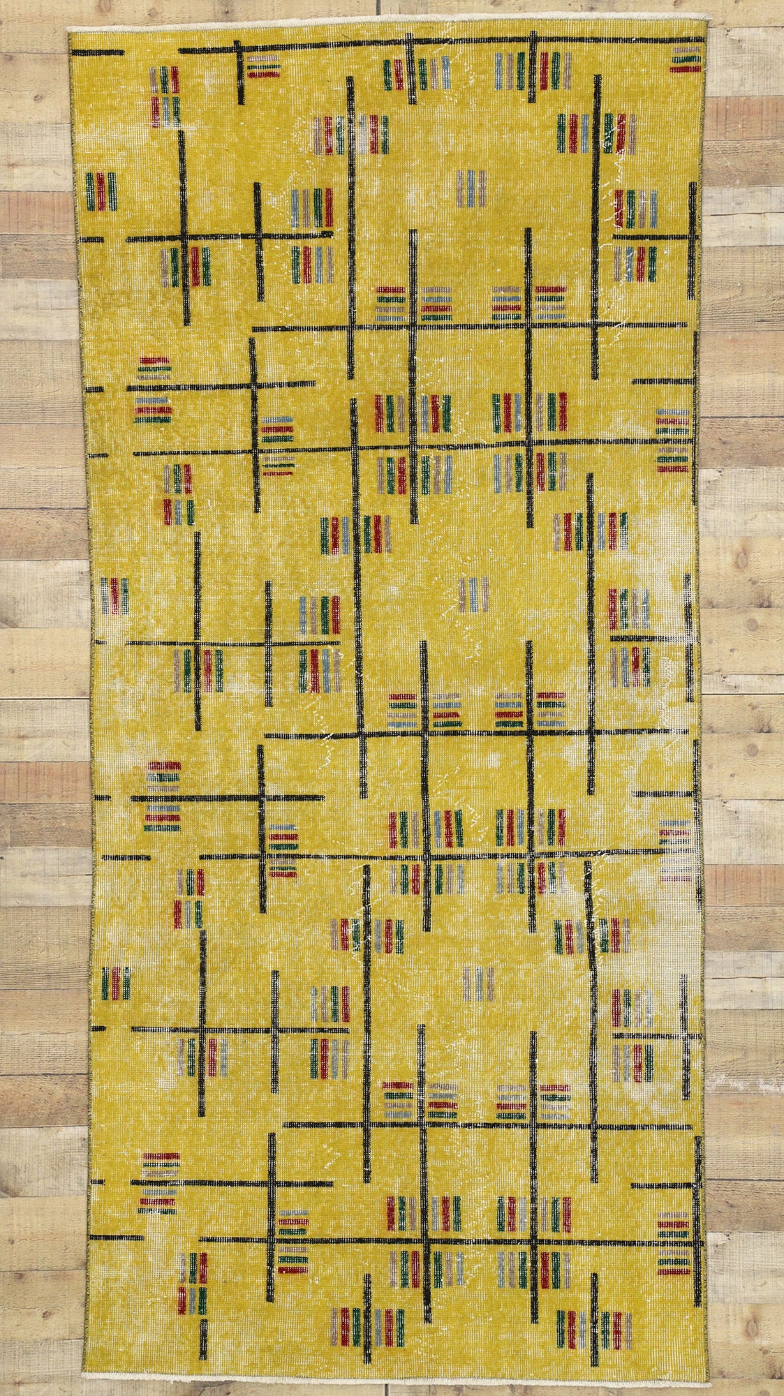 4 x 9 Zeki Muren Vintage Sivas Rug 52600