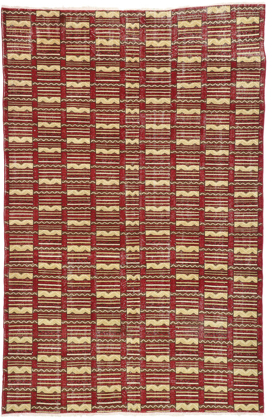 7 x 11 Vintage Turkish Sivas Zeki Muren Rug 52602