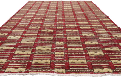 7 x 11 Vintage Turkish Sivas Zeki Muren Rug 52602