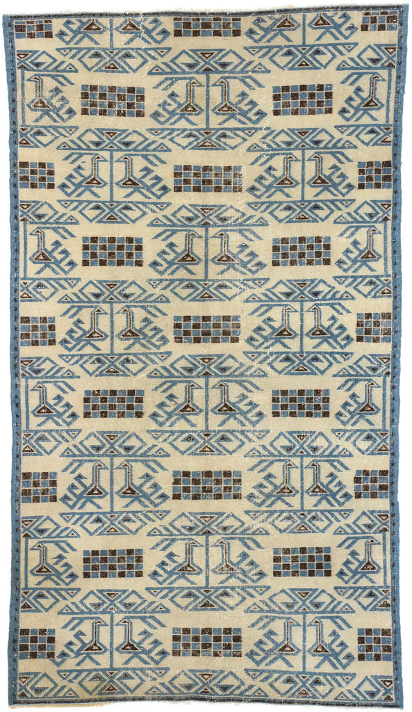 5 x 8 Zeki Muren Vintage Sivas Rug 52605