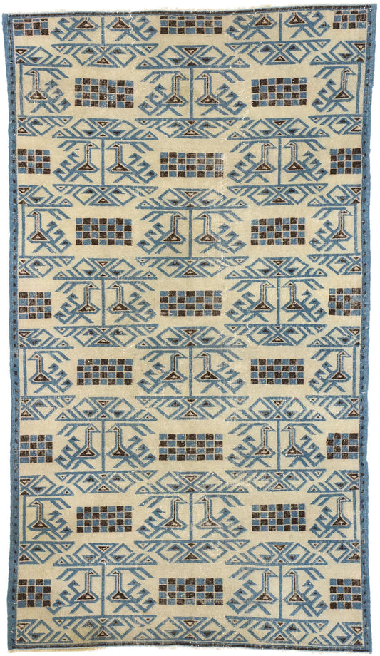 5 x 8 Zeki Muren Vintage Sivas Rug 52605