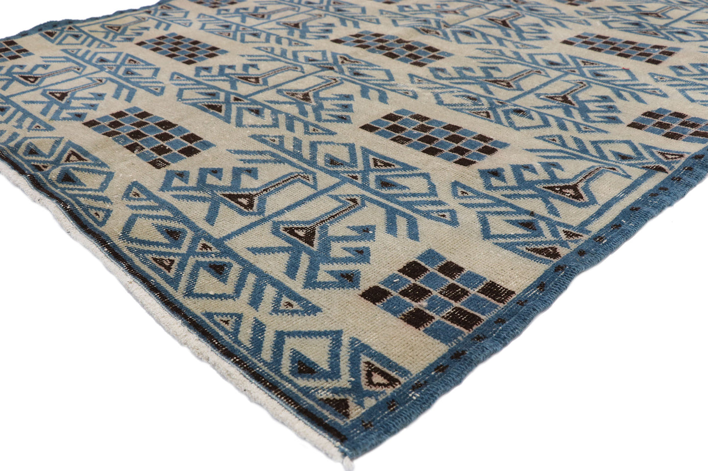 5 x 8 Zeki Muren Vintage Sivas Rug 52605