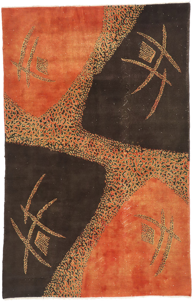 7 x 10 Zeki Muren Vintage Sivas Rug 52609