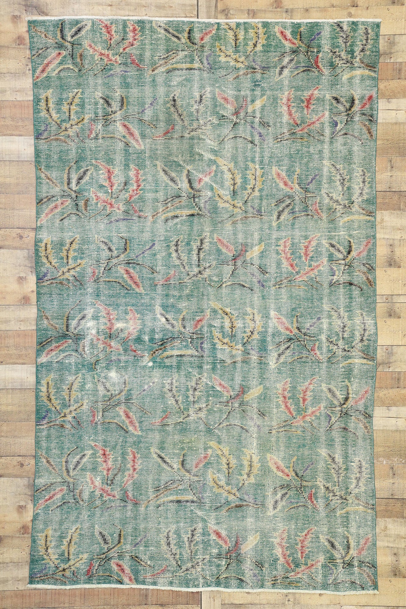 5 x 9 Zeki Muren Vintage Sivas Rug 52610