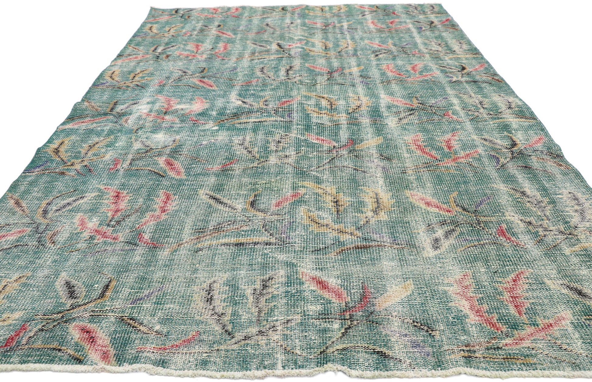 5 x 9 Zeki Muren Vintage Sivas Rug 52610