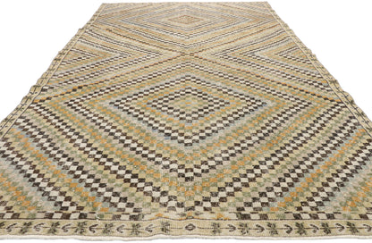 6 x 10 Zeki Muren Vintage Sivas Rug 52611