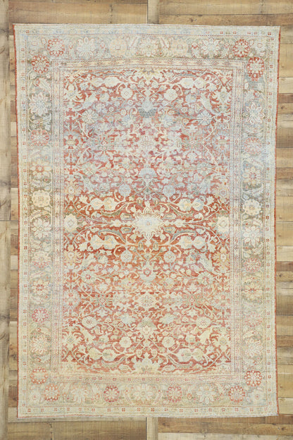 7 x 11 Antique Persian Mahal Rug 52616